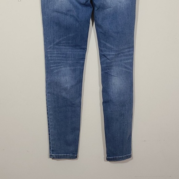 KanCan Mid Rise Skinny Blue Jeans Size 3/25 - Picture 6 of 8